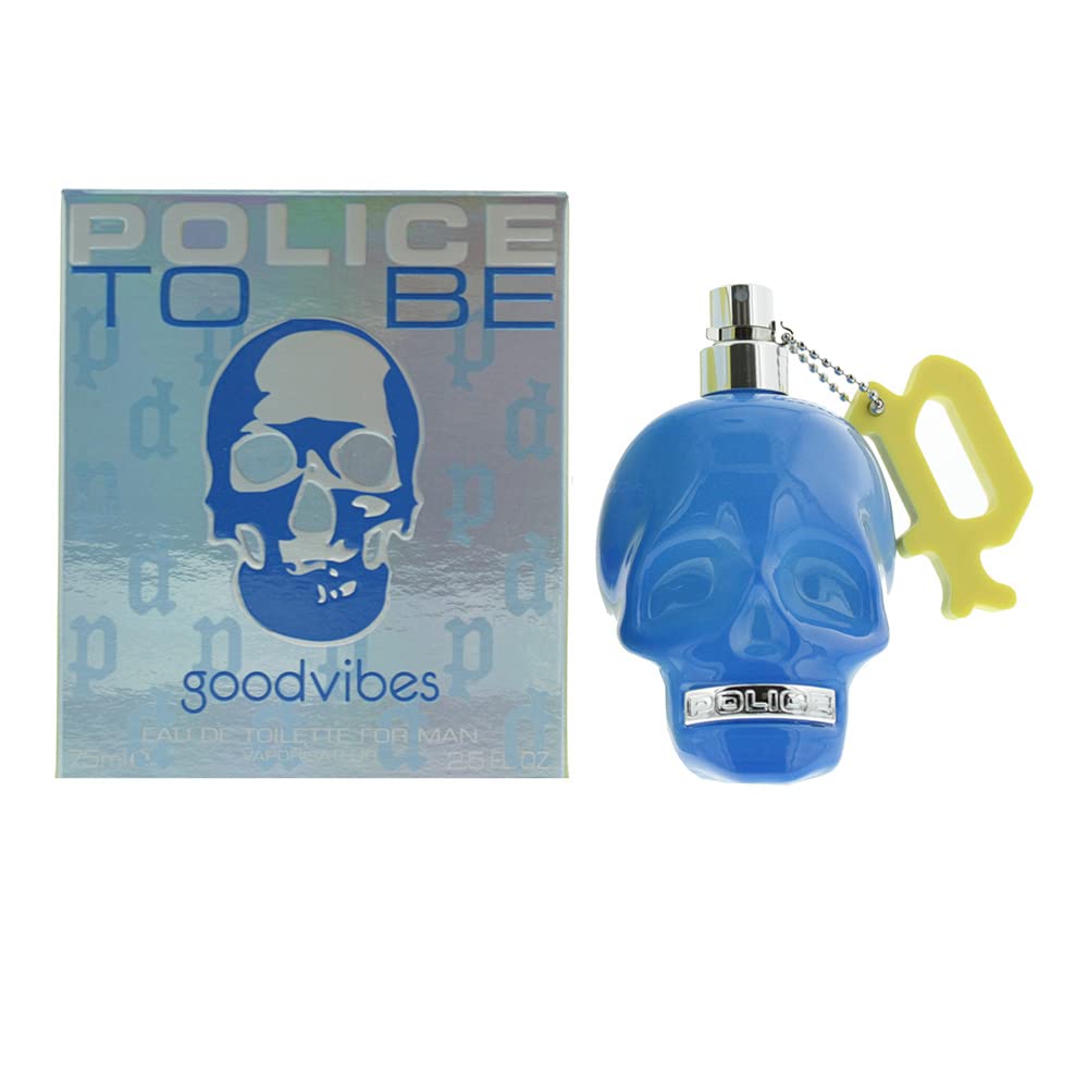 Perfume Police To Be Good Vibes Edt 75 Ml Para Hombre - Venta Internacional.