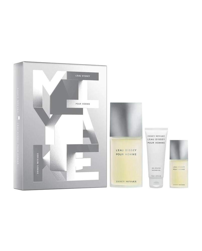 Set De Perfume Issey Miyake Para Hombre  Eau De Toilette 125 Ml + 15 Ml - Venta Internacional.