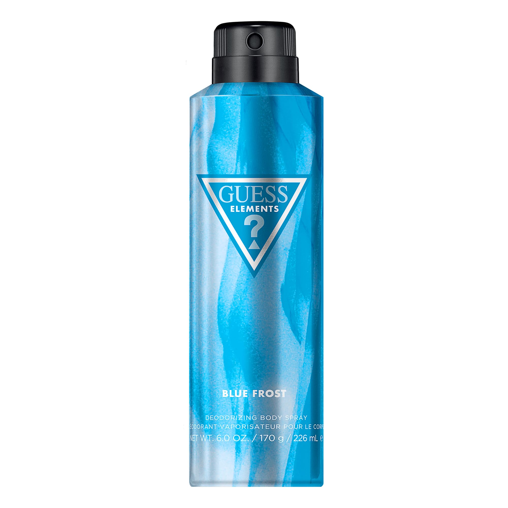 Spray Corporal Desodorizante Guess Elements Blue Frost 177 Ml Para Hombre - Venta Internacional.
