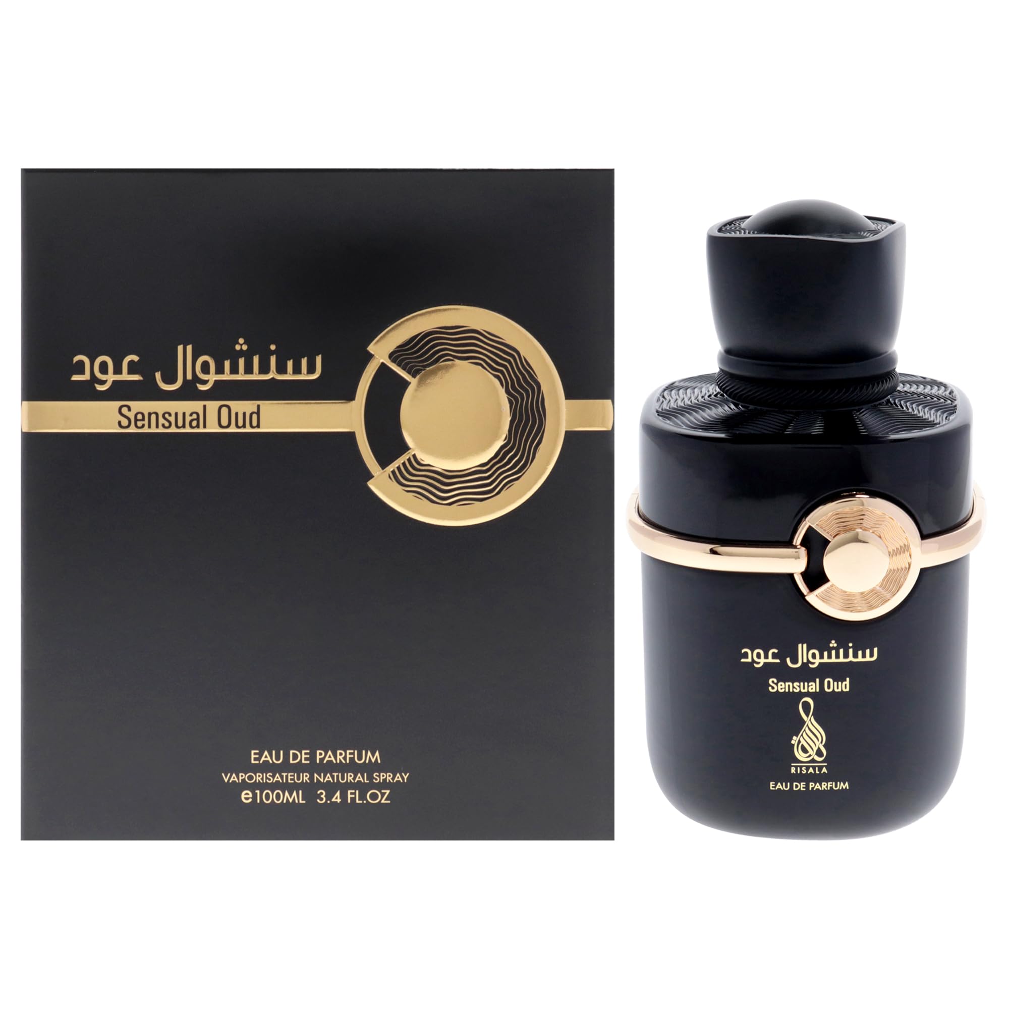Perfume Risala Sensual Oud Eau De Parfum  100 Ml  Para Unisex - Venta Internacional.