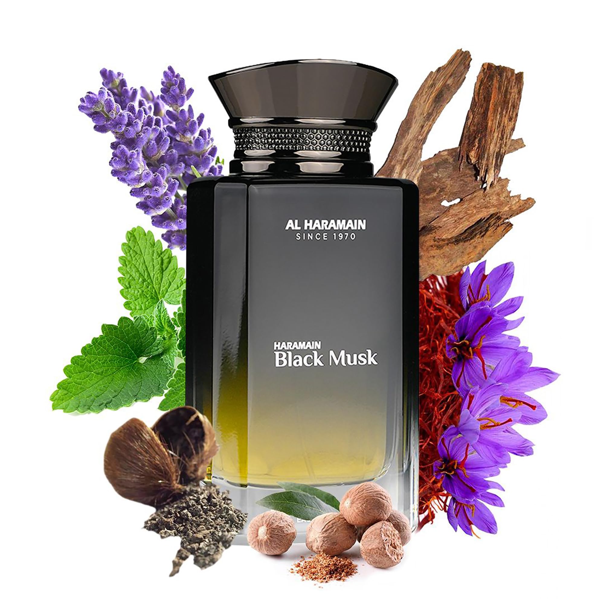 Foto 4 pulgar | Perfume Al Haramain Black Musk Eau De Parfum 100 Ml Para Hombre - Venta Internacional.