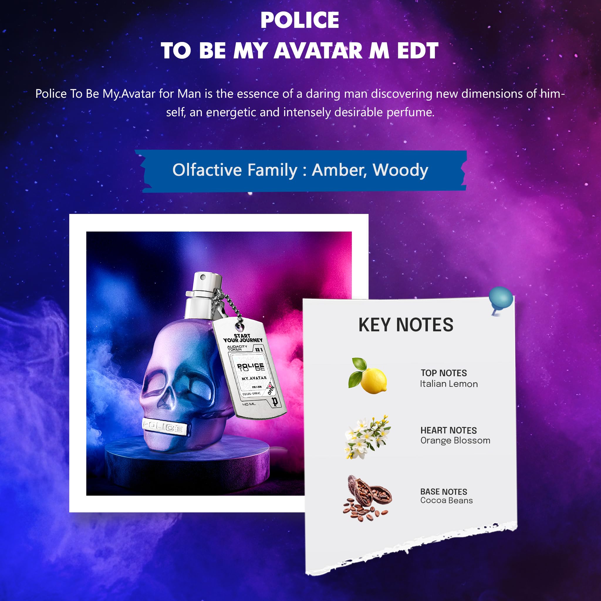 Foto 5 pulgar | Perfume Police To Be My Avatar Eau De Toilette Para Hombre  40 Ml - Venta Internacional.