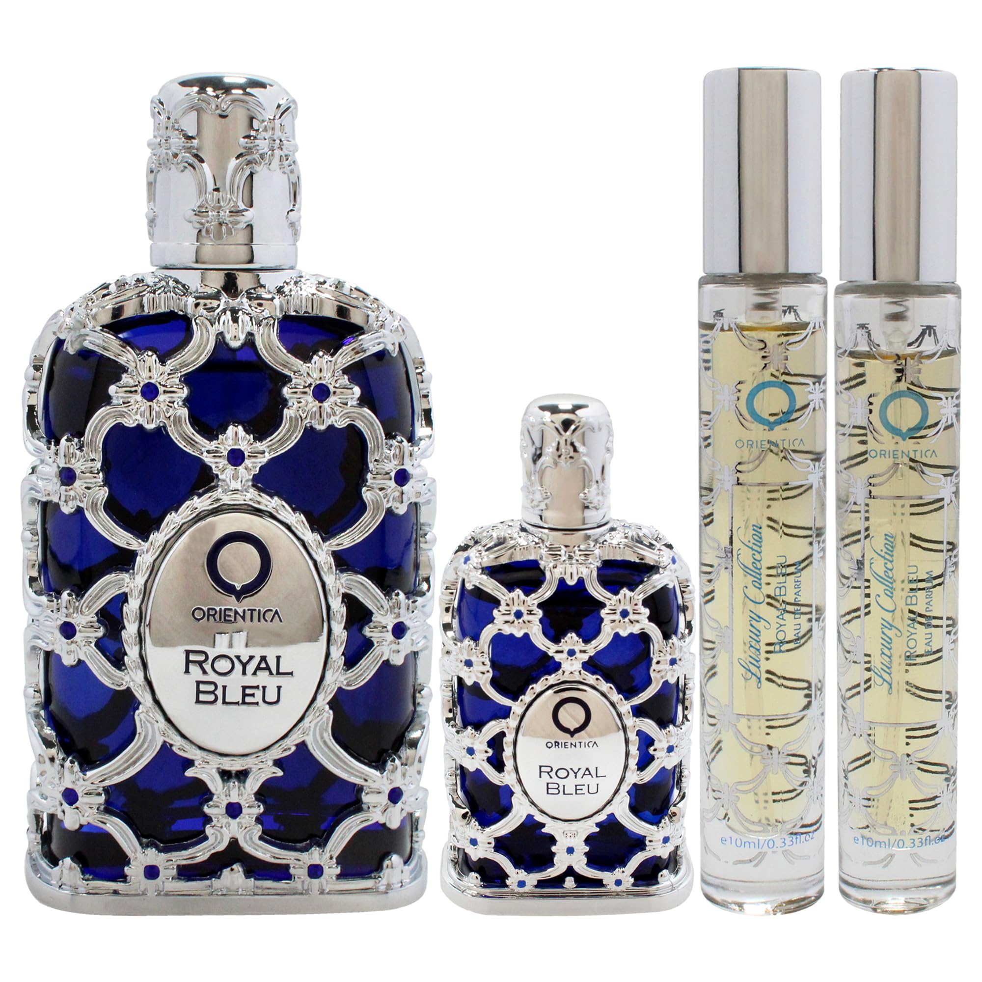 Foto 3 pulgar | Set De Regalo Perfume Orientica Royal Bleu  80 Ml  Eau De Parfum  4 Piezas - Venta Internacional.