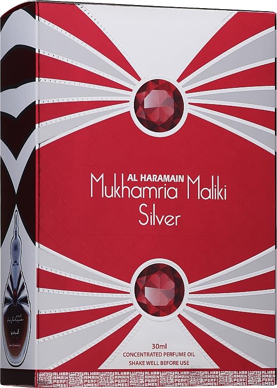 Foto 4 pulgar | Perfume Al Haramain Mukhamria Maliki Silver Para Hombre 30 Ml - Venta Internacional.