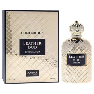 Foto 3 | Perfume Anfar Leather Oud Gold Edition Eau de Parfum 100 ml - Venta Internacional