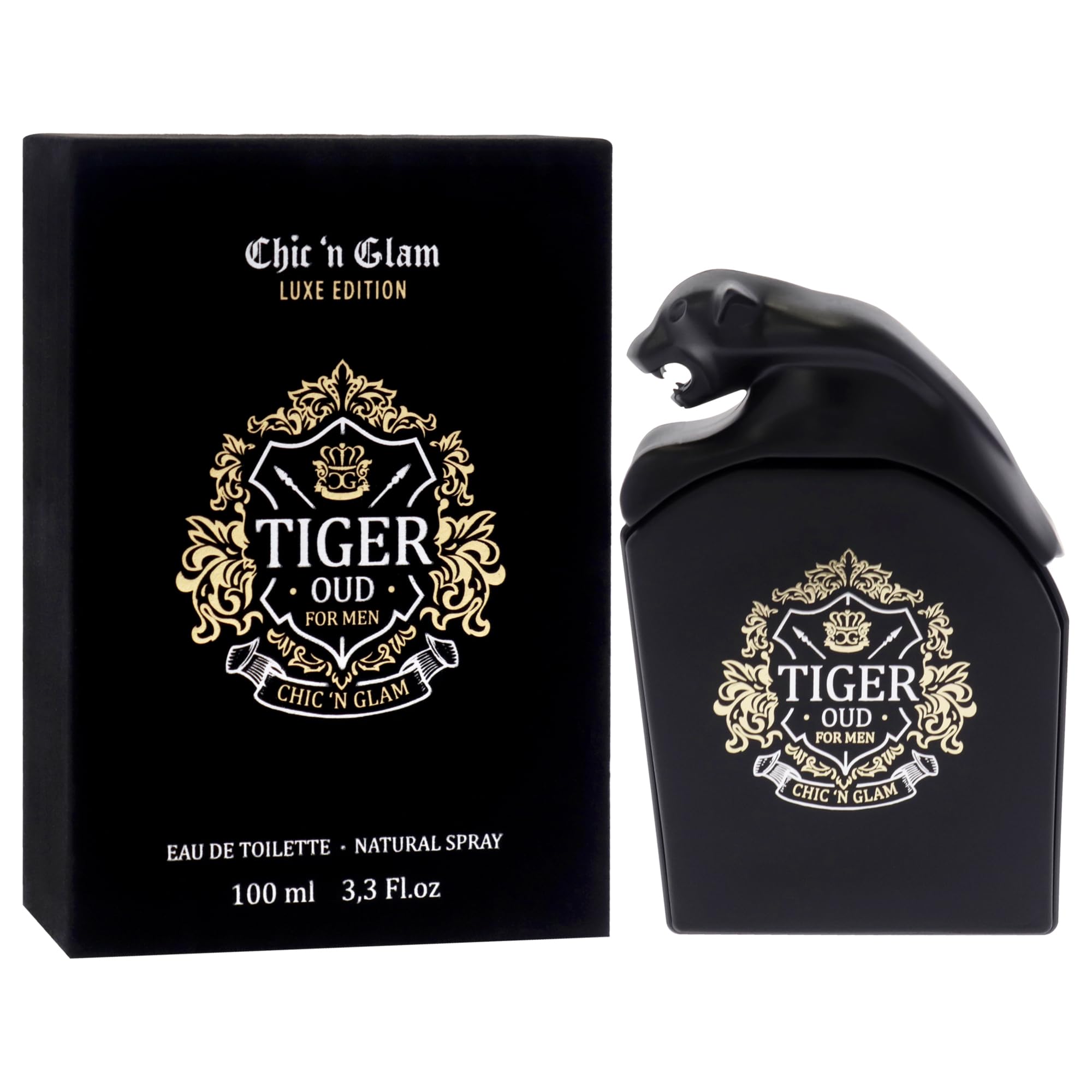 Foto 4 pulgar | Perfume Chic N Glam Tiger Oud Luxe Edition Edt 100 Ml Para Hombre - Venta Internacional.