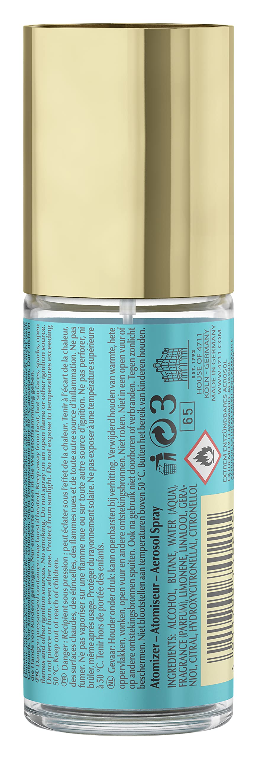 Foto 6 | Perfume 4711 De Muelhens Edc Splash 50 ml Unisex - Venta Internacional