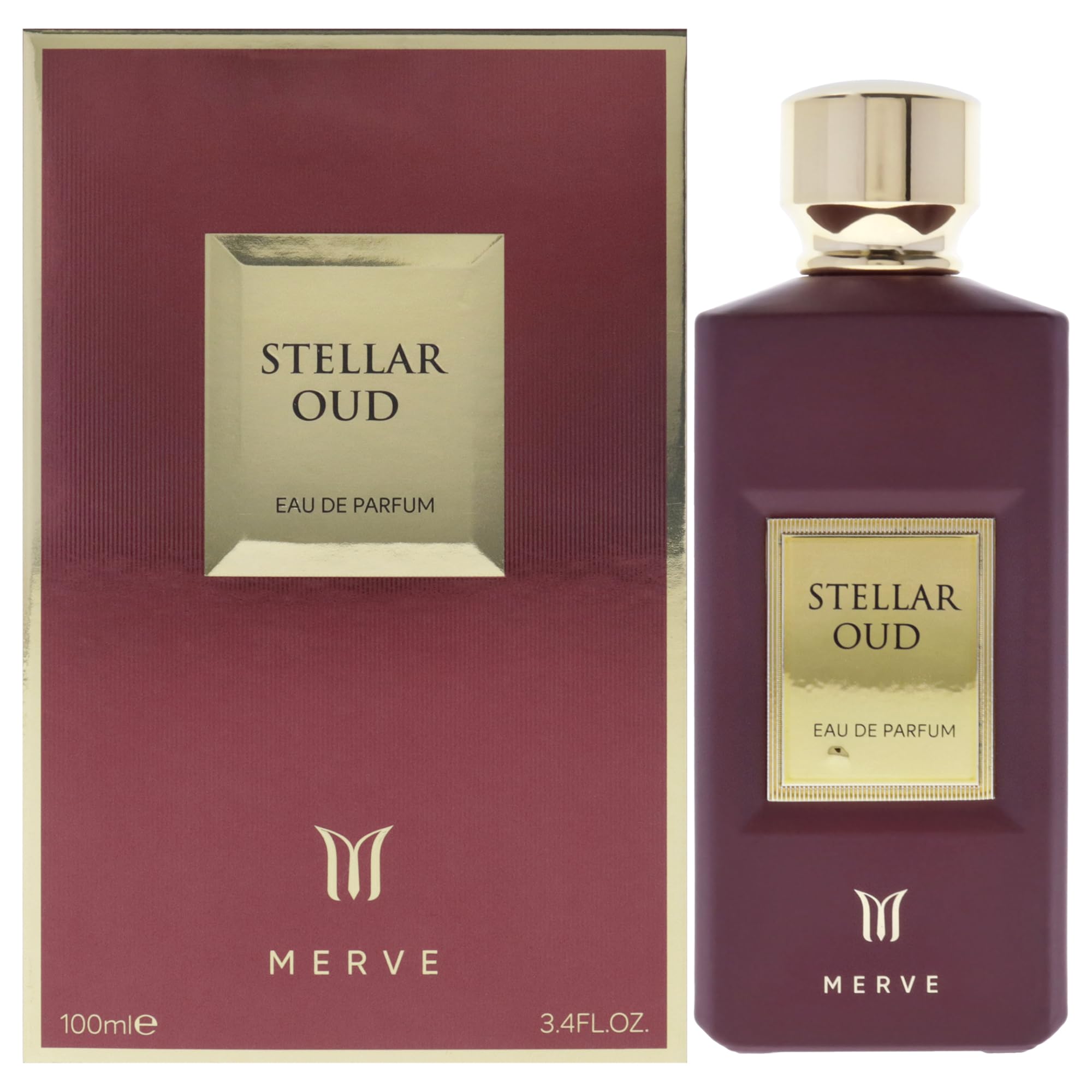 Perfume Merve Stellar Oud Eau De Parfum Para Hombre  100 Ml - Venta Internacional.