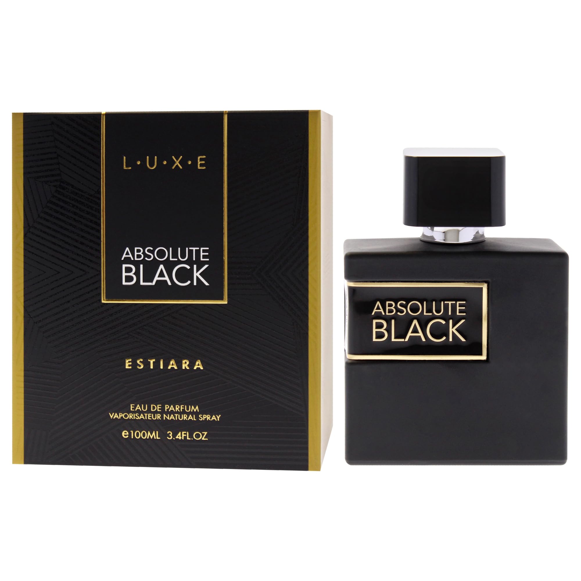 Foto 4 | Perfume Estiara Luxe Absolute Black Eau De Parfum Para Hombre  100 Ml - Venta Internacional.