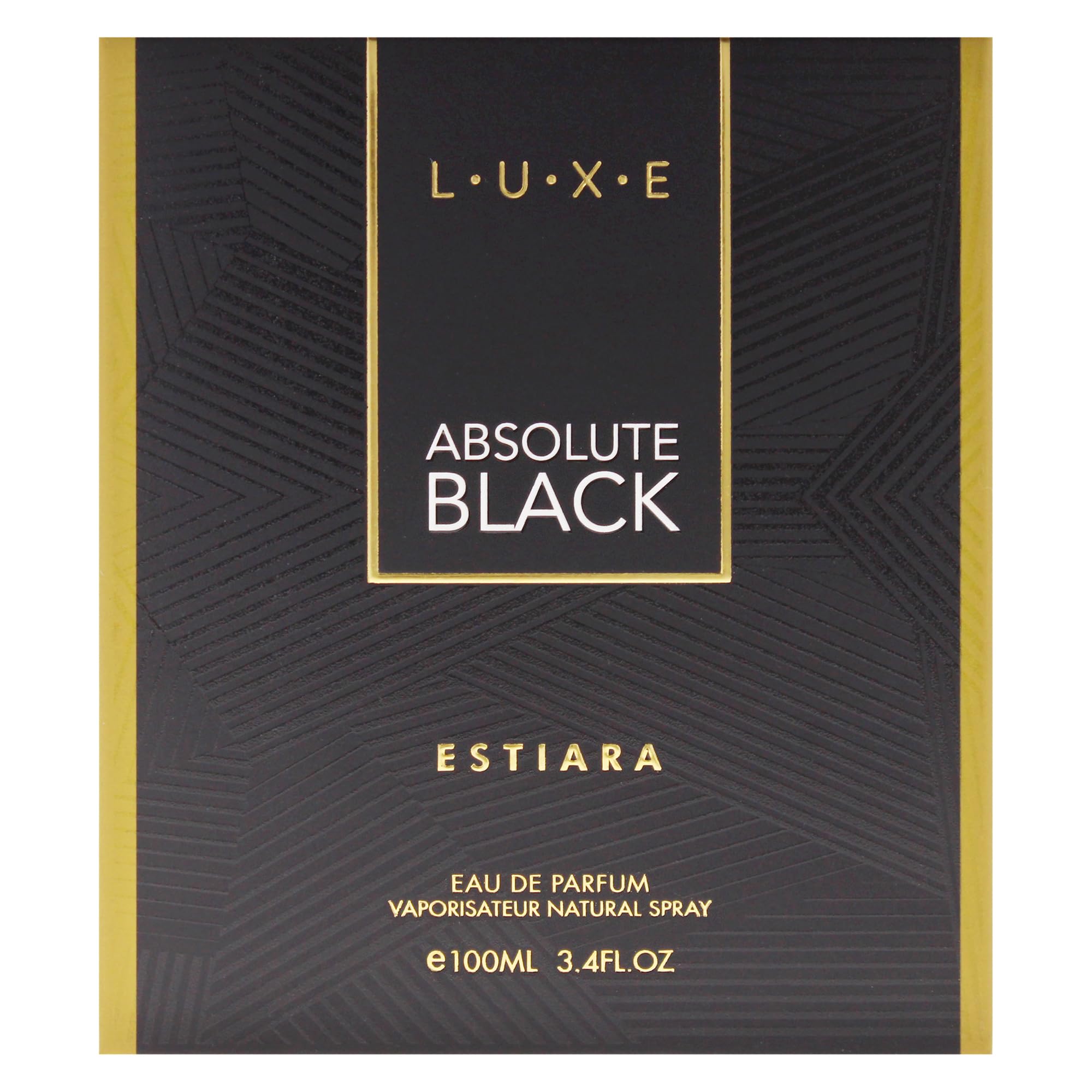 Foto 6 pulgar | Perfume Estiara Luxe Absolute Black Eau De Parfum Para Hombre  100 Ml - Venta Internacional.