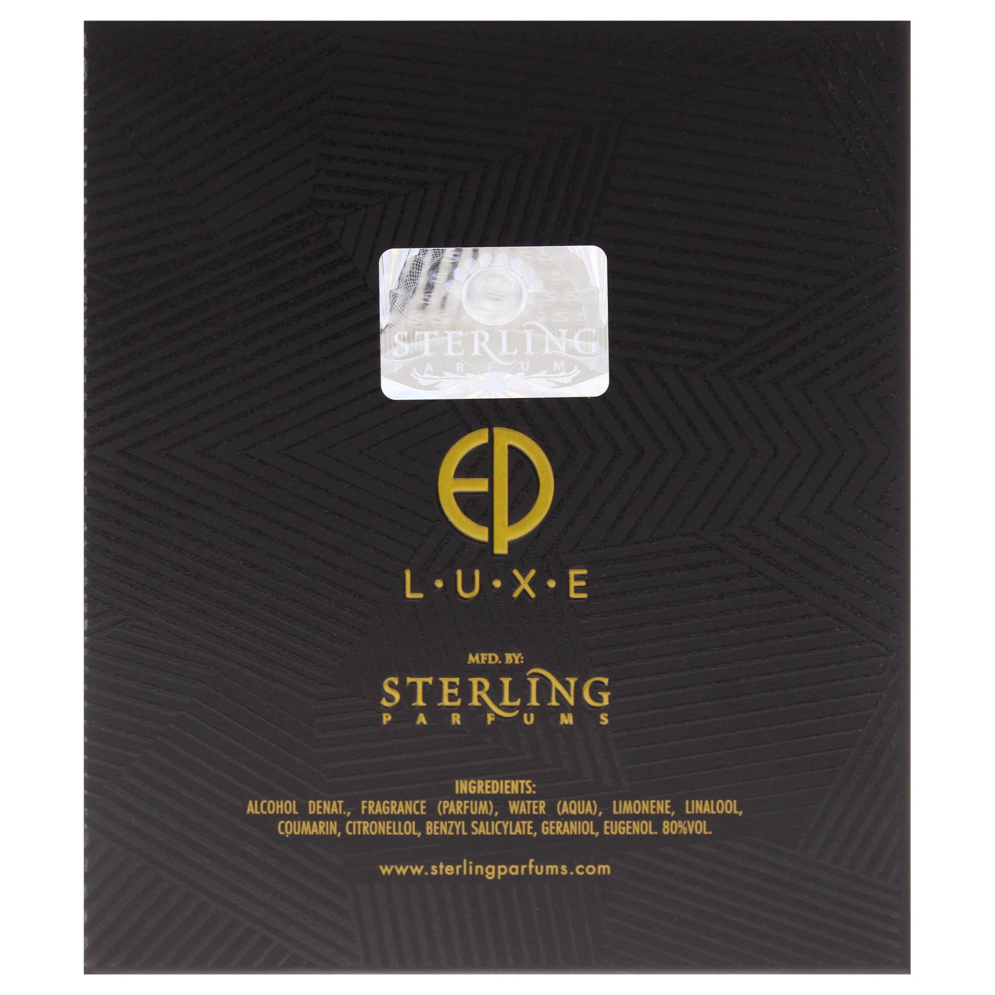 Foto 8 pulgar | Perfume Estiara Luxe Absolute Black Eau De Parfum Para Hombre  100 Ml - Venta Internacional.