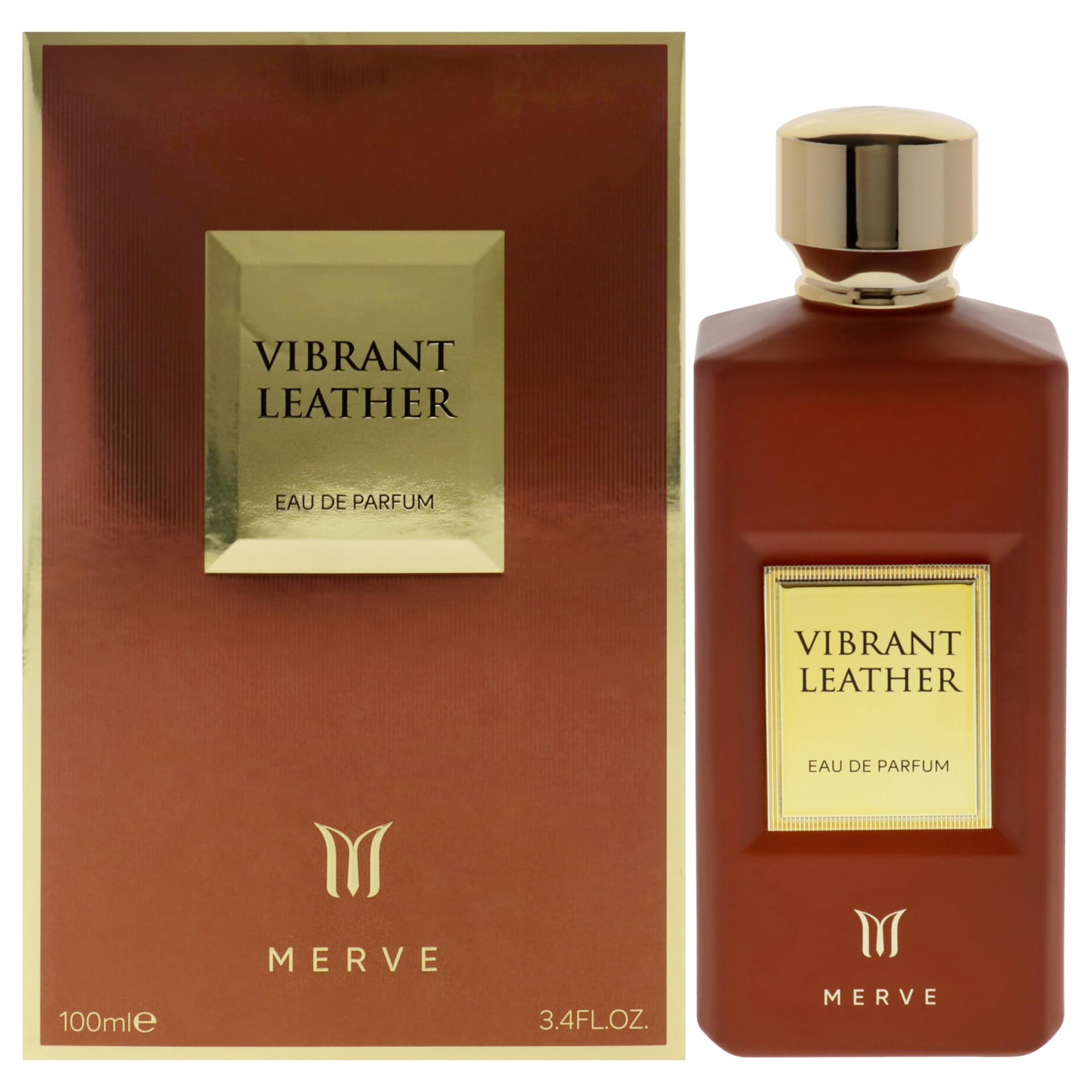 Perfume Merve Vibrant Leather Eau De Parfum  100 Ml  Para Hombre - Venta Internacional.