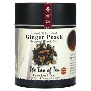 Foto 1 | Tea The Tao Of Tea Con Aroma A Melocotón Y Jengibre Negro 114 G - Venta Internacional.