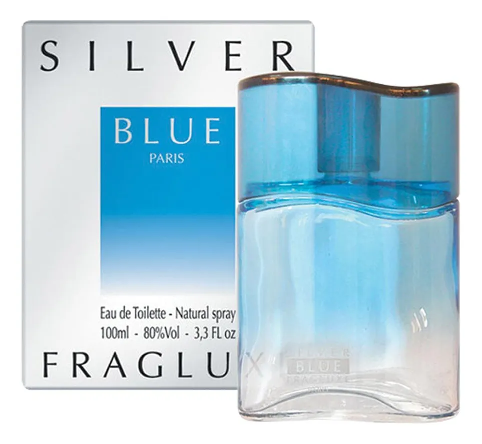 Foto 2 pulgar | Perfume Fragluxe Unilab Silver Blue Eau De Toilette para Hombre 100 ml - Venta Internacional