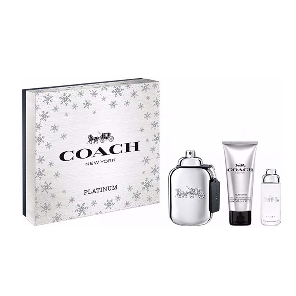 Foto 1 | Set De Regalo Perfume Coach Platinum Edt De 100 Ml Para Hombre - Venta Internacional.
