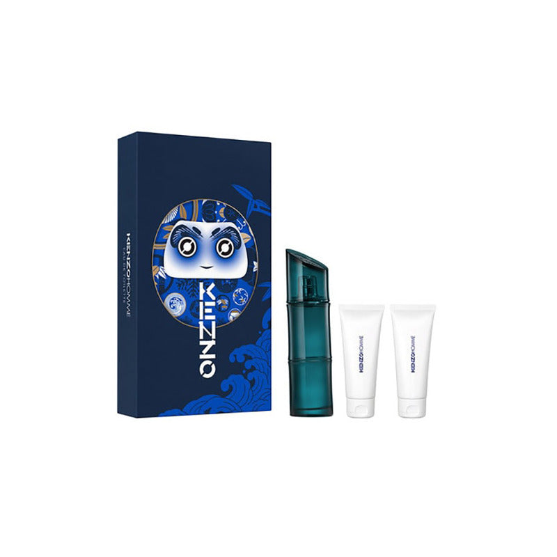 Foto 2 pulgar | Set De Regalo De 3 Piezas Perfume Kenzo Pour Homme Edt  100 Ml  Para Hombre - Venta Internacional.