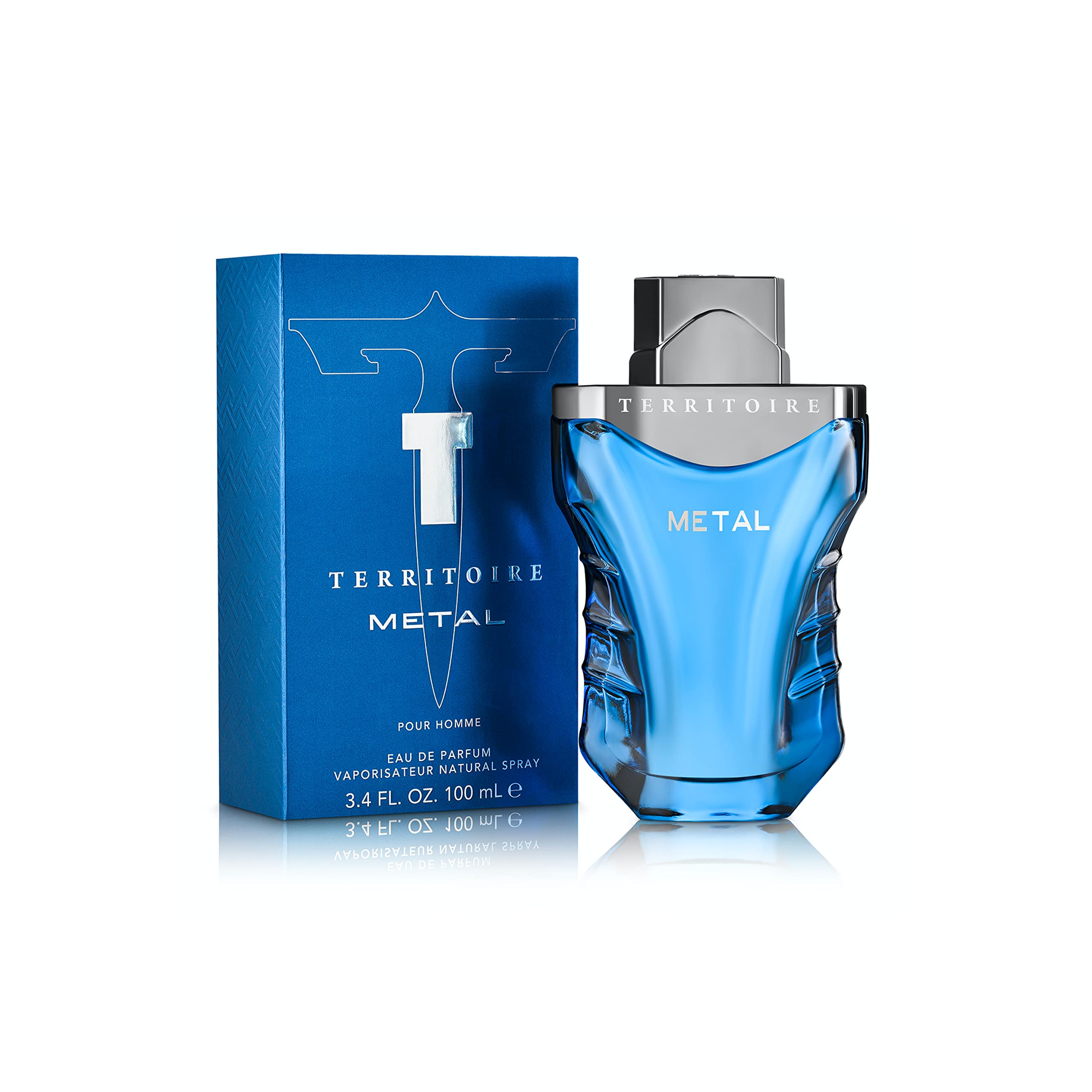 Perfume Territoire Eau De Parfum Para Hombre  Botella Metálica - Venta Internacional.