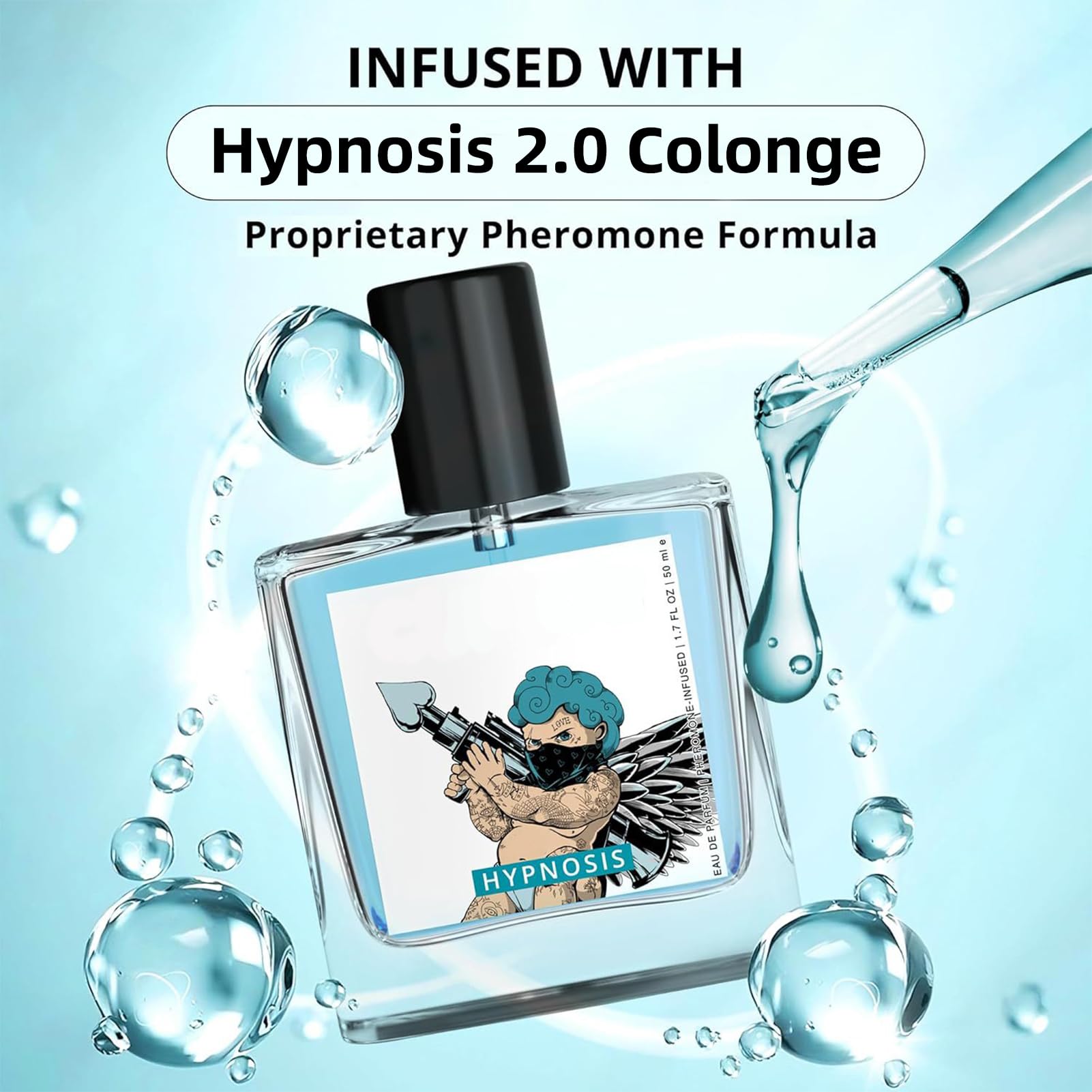 Foto 3 | Colonia Hypnosis 2.0 Genérica Para Hombre 50 Ml (2 Botellas) - Venta Internacional.