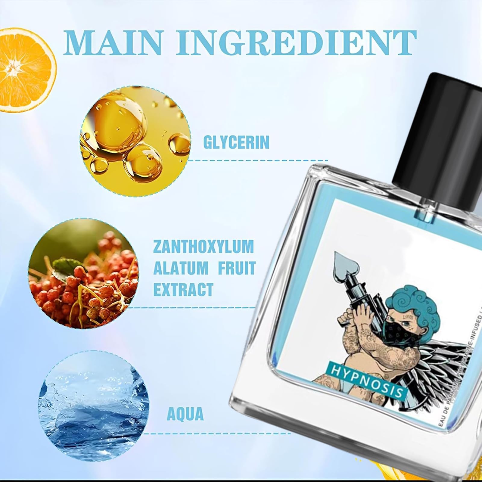 Foto 4 | Colonia Hypnosis 2.0 Genérica Para Hombre 50 Ml (2 Botellas) - Venta Internacional.