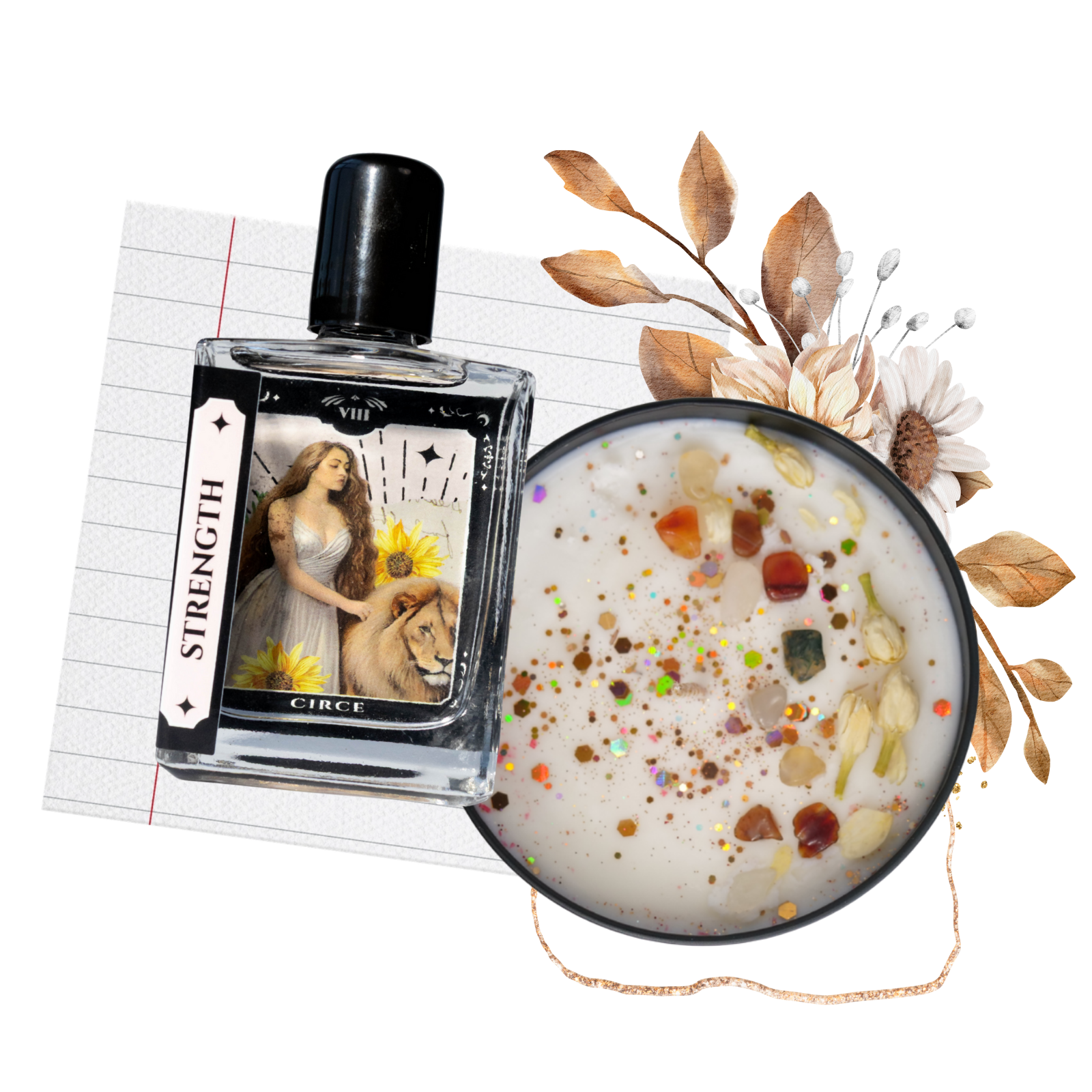 Paquete De Perfumes Circe Boutique The Strength Con Bergamota  Ámbar Y Vainilla - Venta Internacional.