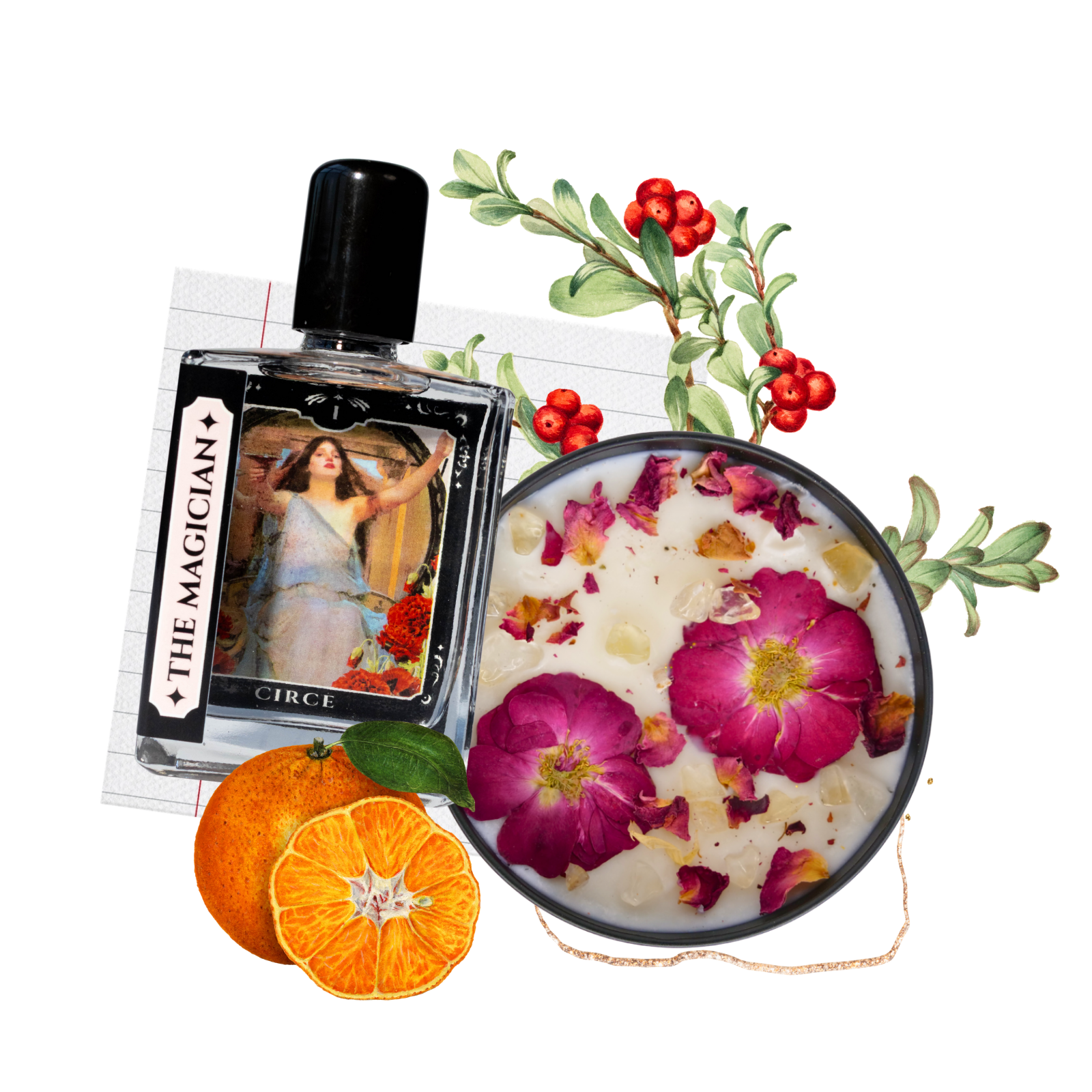 Perfume Circe Boutique  Paquete Inspirado En El Tarot Del Mago - Venta Internacional.