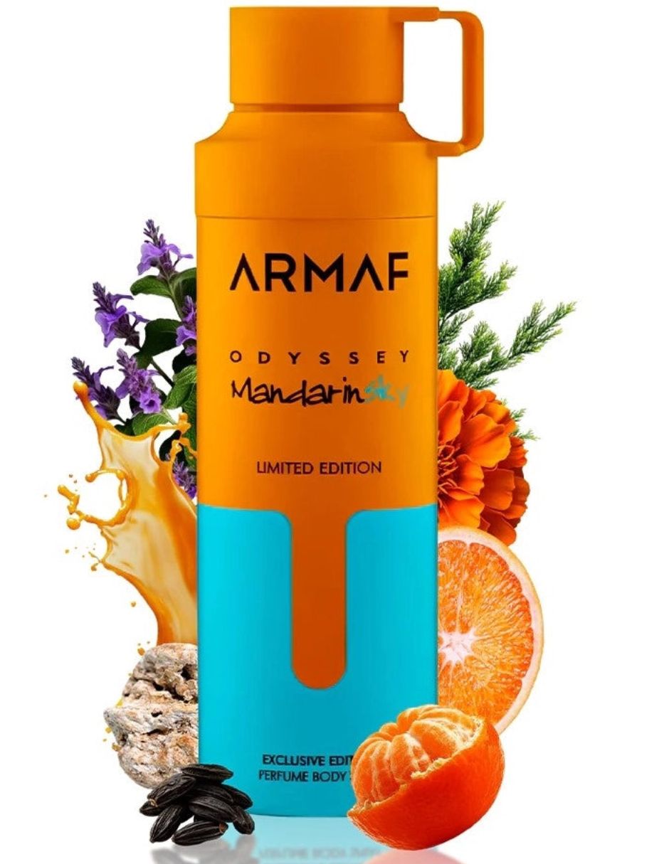 Perfume Para Hombre Mandarin Sky Body Spray 200 Ml