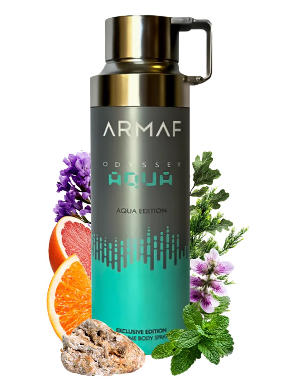 Perfume Para Hombre Aqua En Presentación Body Spray 200 Ml