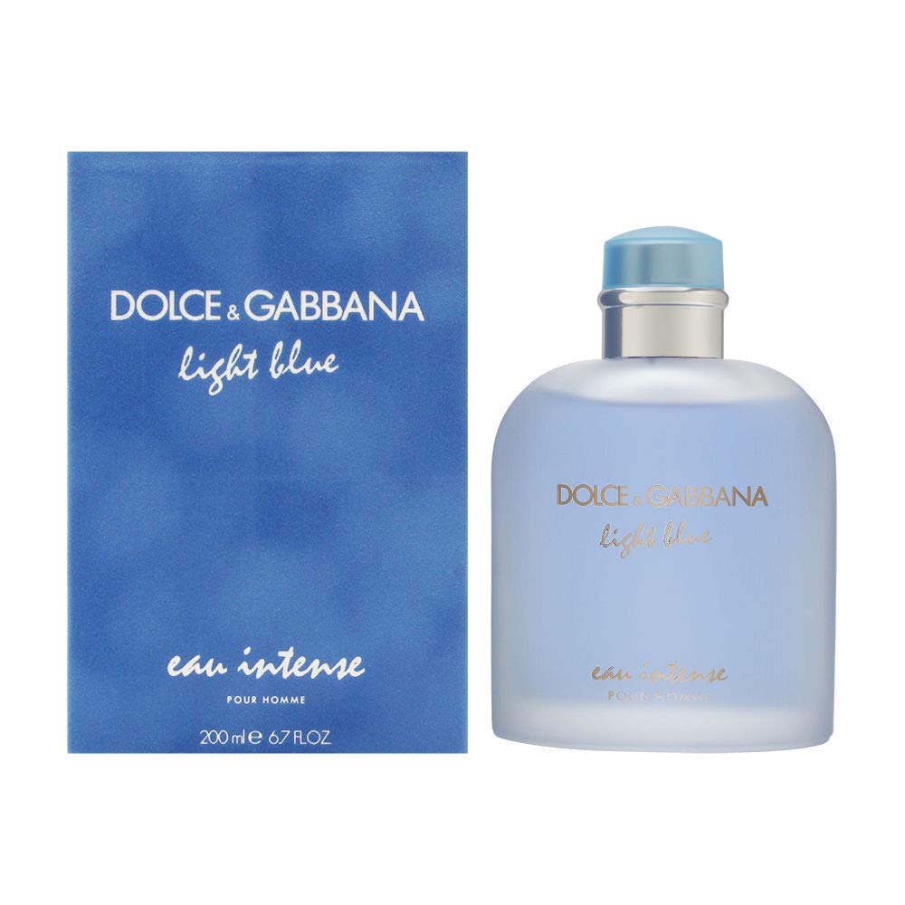 Foto 2 pulgar | Perfume Dolce & Gabbana Light Blue Eau Intense Eau De Parfum 200 Ml Para Hombre - Venta Internacional.