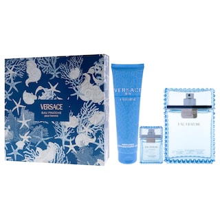 Foto 4 | Set De Regalo Perfume Versace Man Eau Fraiche Para Hombre 3 Piezas - Venta Internacional.