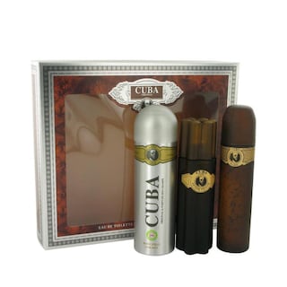 Foto 1 | Set De Perfume De Regalo Fragluxe Cuba Gold Eau De Toilette 100 Ml - Venta Internacional.