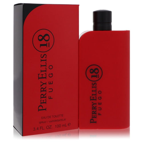 Perfume Perry Ellis 18 Fuego Eau De Toilette  100 Ml  Para Hombre - Venta Internacional.