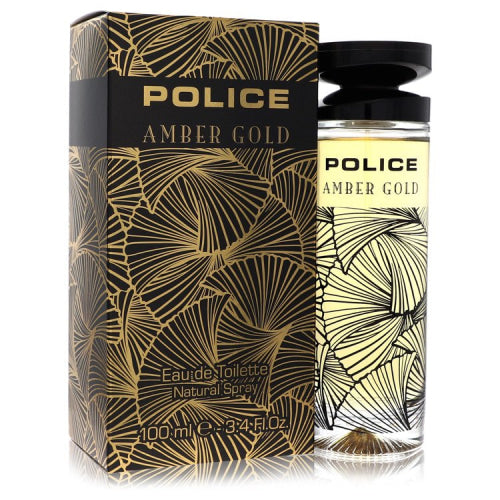 Perfume Police Amber Gold Eau De Toilette Para Mujer  100 Ml - Venta Internacional.