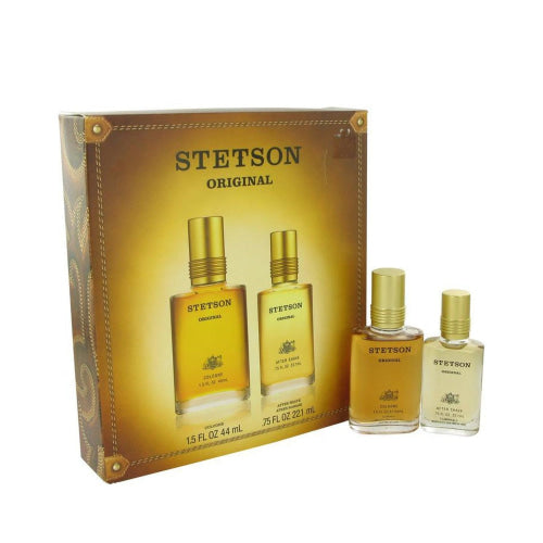 Set De Regalo Coty Stetson Cologne 45 Ml Y Loción Para Después Del Afeitado 22 Ml Para Hombre - Venta Internacional.
