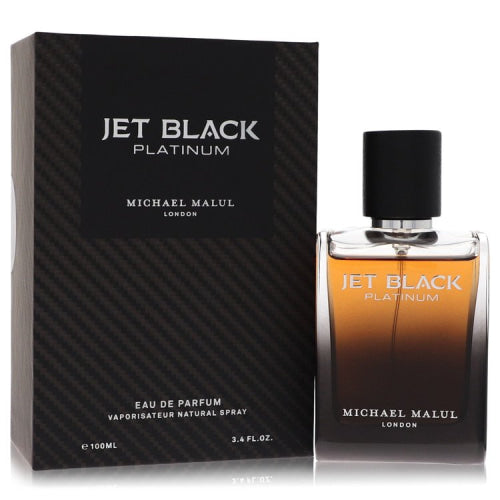 Perfume Michael Malul Jet Black Platinum  Perfume  100 Ml - Venta Internacional.