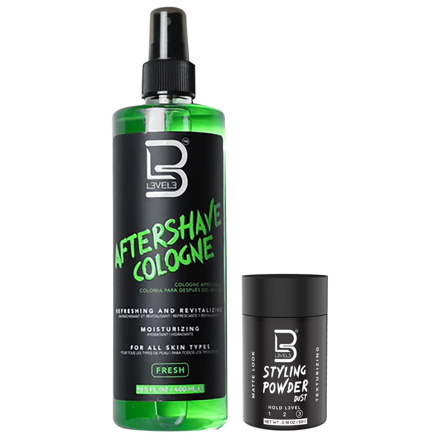 La Colonia En Aerosol Para Después Del Afeitado L3 De Nivel 3 Suaviza La Piel Fresca - Venta Internacional.