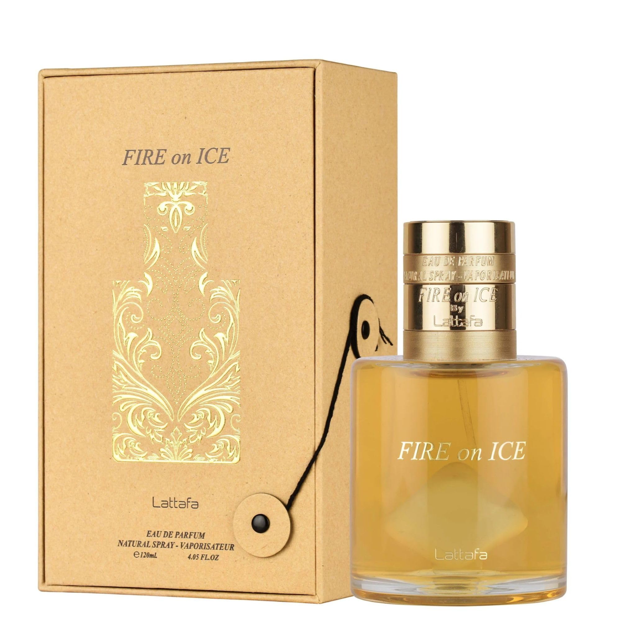 Foto 2 pulgar | Perfume Lattafa Fire On Ice Eau De Parfum 110 Ml Para Hombre Y Mujer - Venta Internacional.