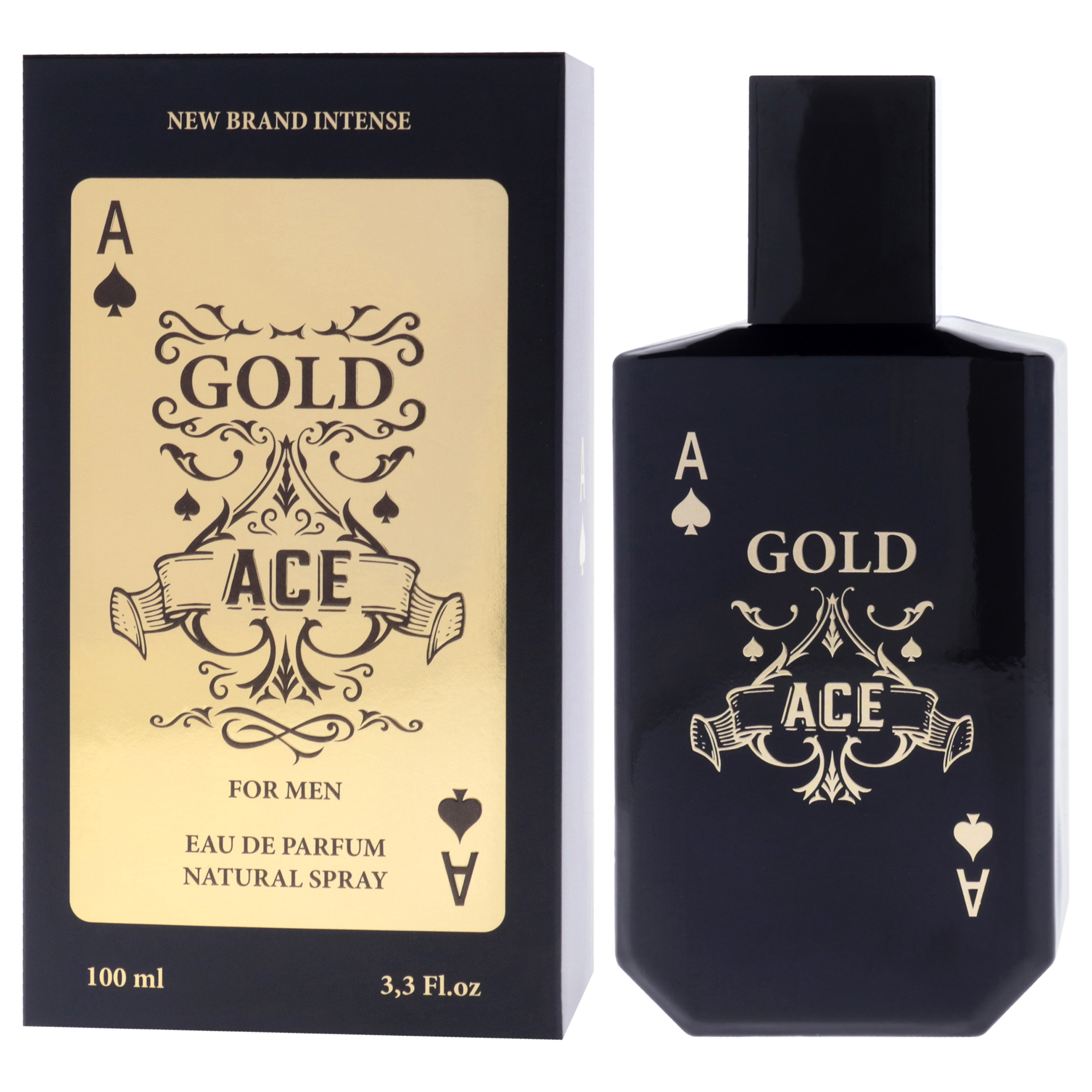 Foto 5 pulgar | Perfume New Brand Intense Gold Ace Eau De Parfum Para Hombre  100 Ml - Venta Internacional.