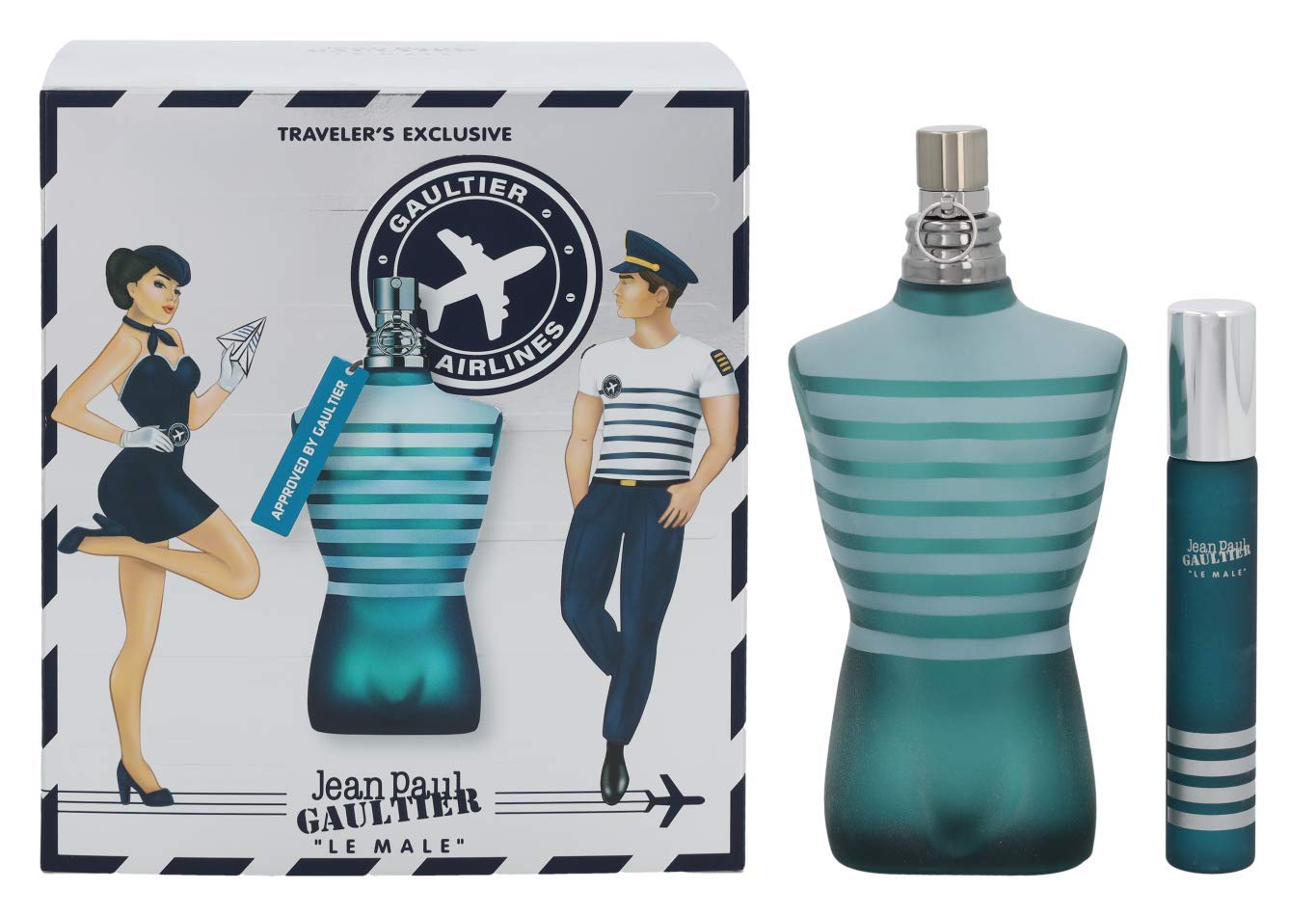 Foto 3 pulgar | Set De Regalo Perfume Jean Paul Gaultier Le Male Para Hombre  2 Piezas - Venta Internacional.