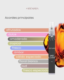 Foto 2 | Decant- Perfume De Bolsillo Qaed Al Fursan 10 Ml