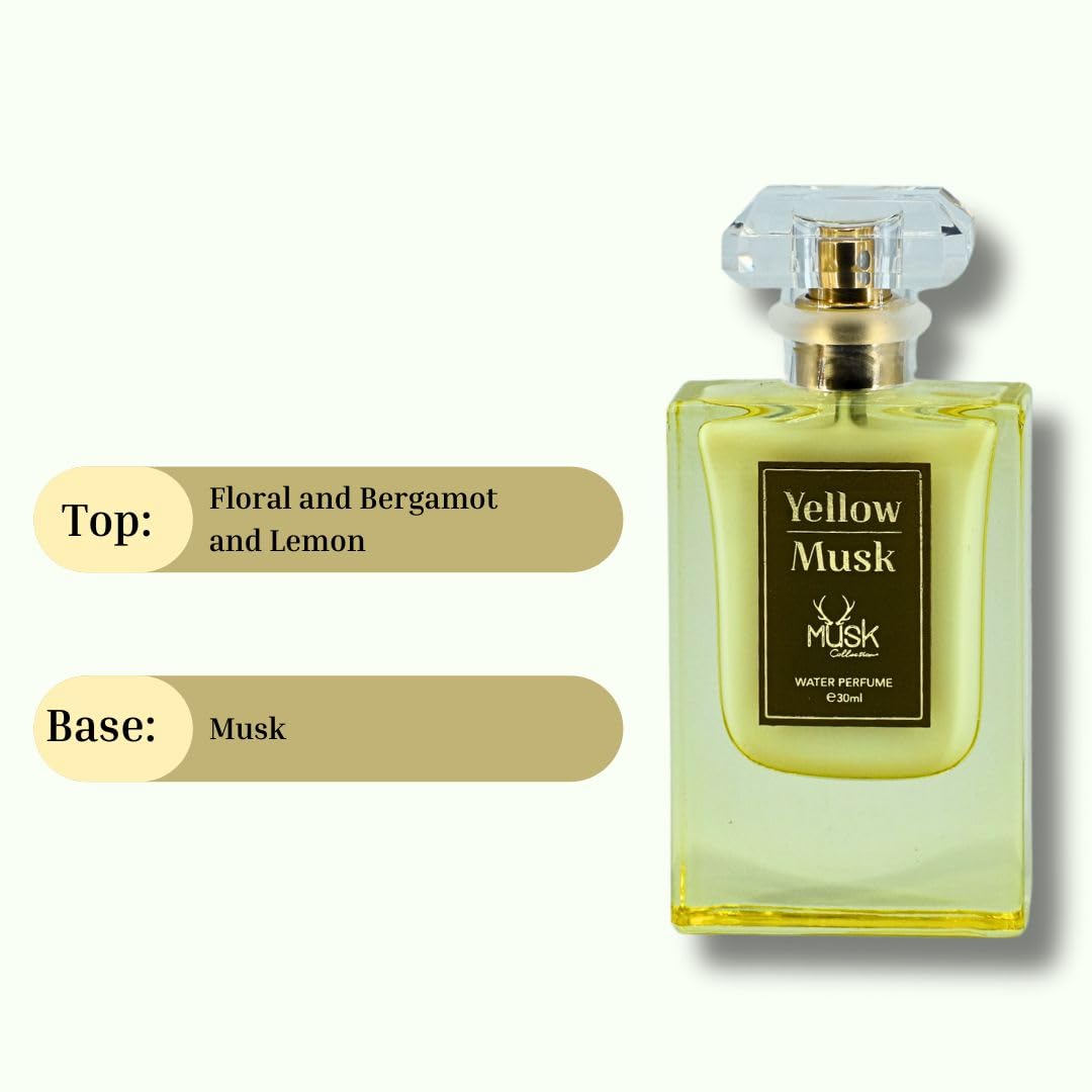 Foto 7 pulgar | Perfume Hamidi Yellow Musk Water 30 Ml Para Hombres Y Mujeres - Venta Internacional.