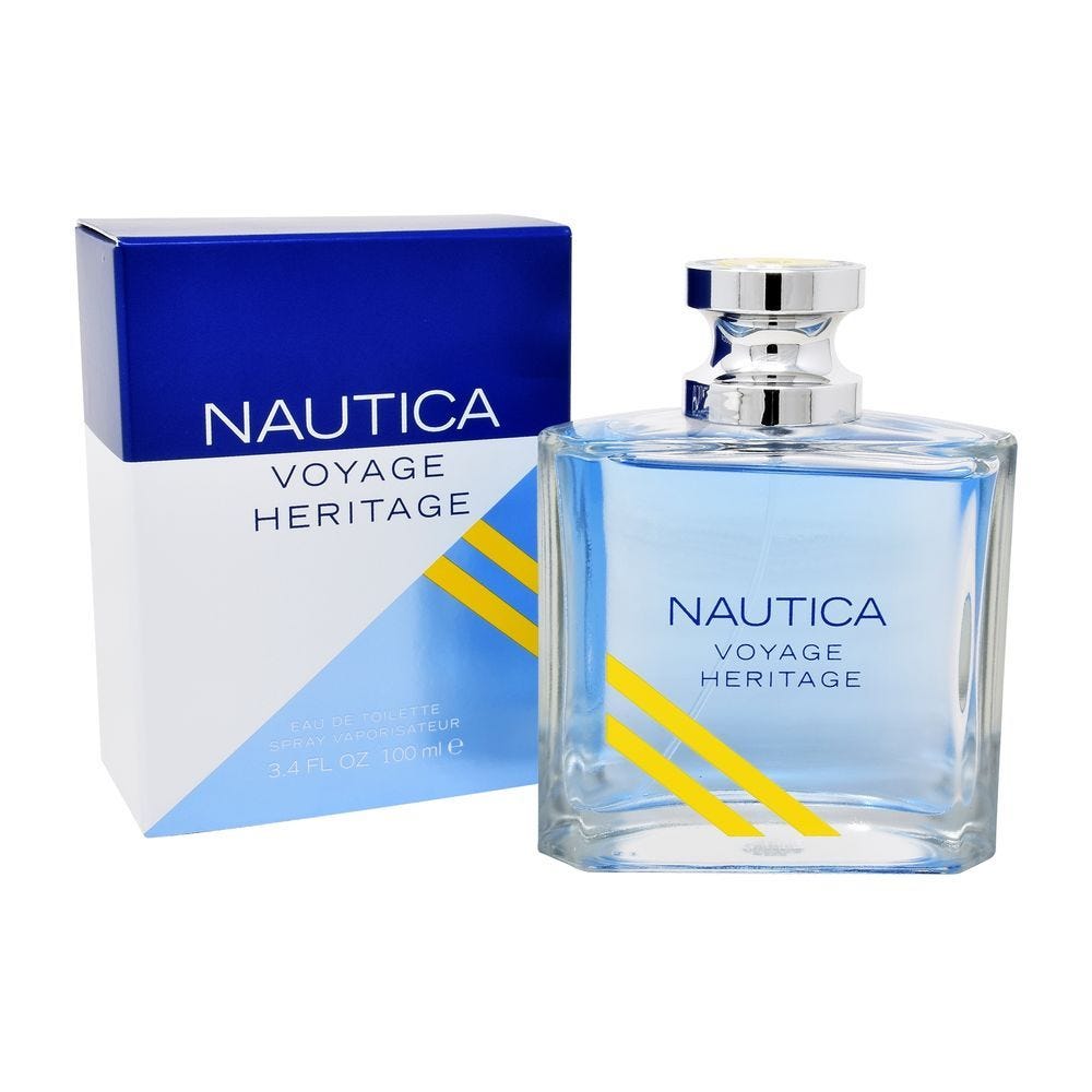 Foto 2 pulgar | Perfume Voyage Heritage de Nautica Eau Detoilette de 100 ml para Hombre