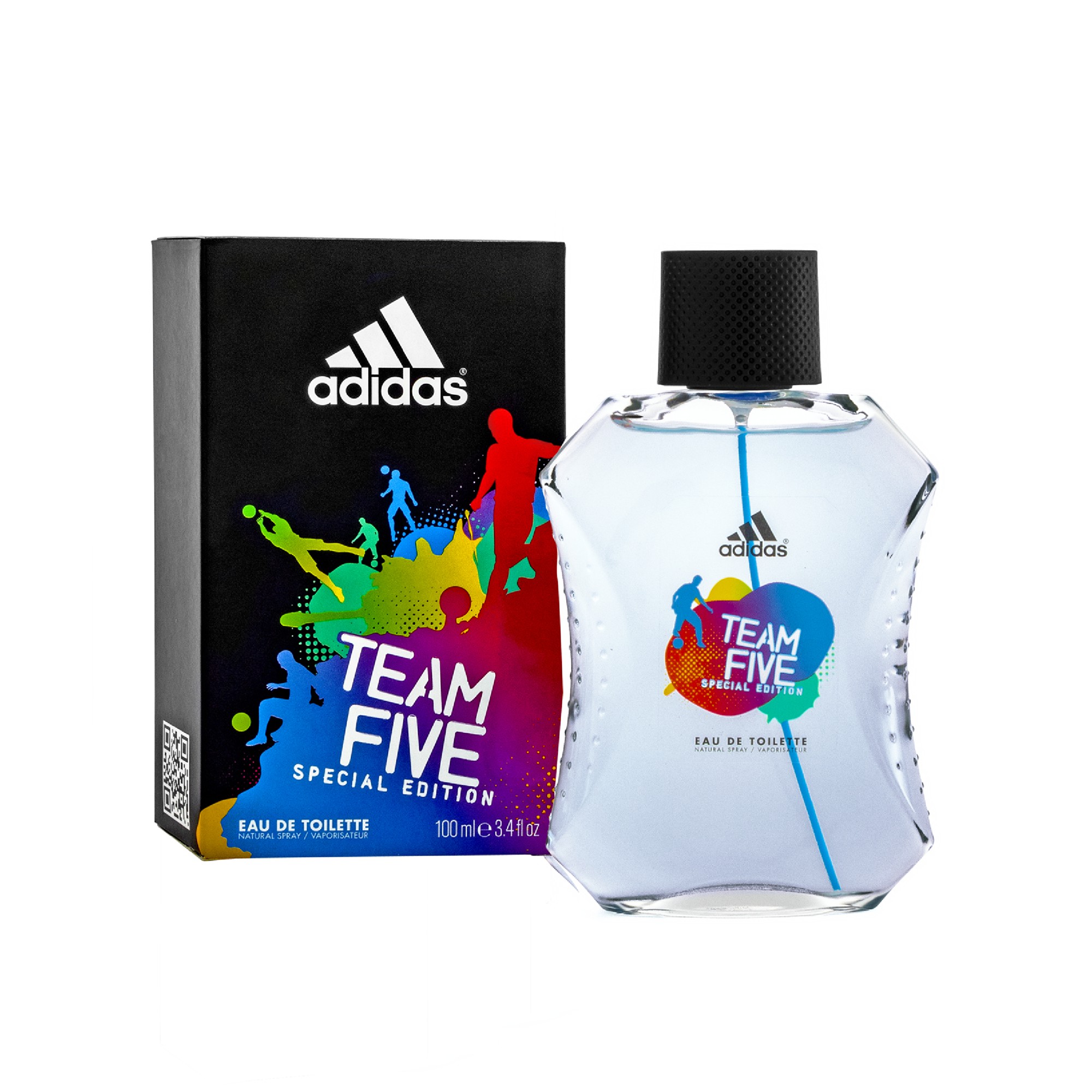 Foto 2 pulgar | Perfume Team Five de Adidas Edt Spray de 100 ml para Hombre