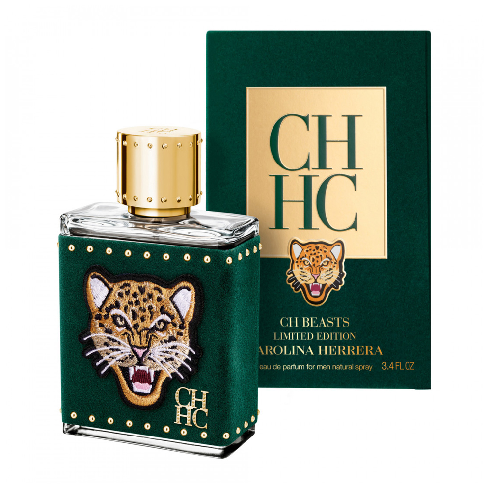 CH Men Beasts Limited Edition de 100 ml Edp Spray para Hombre