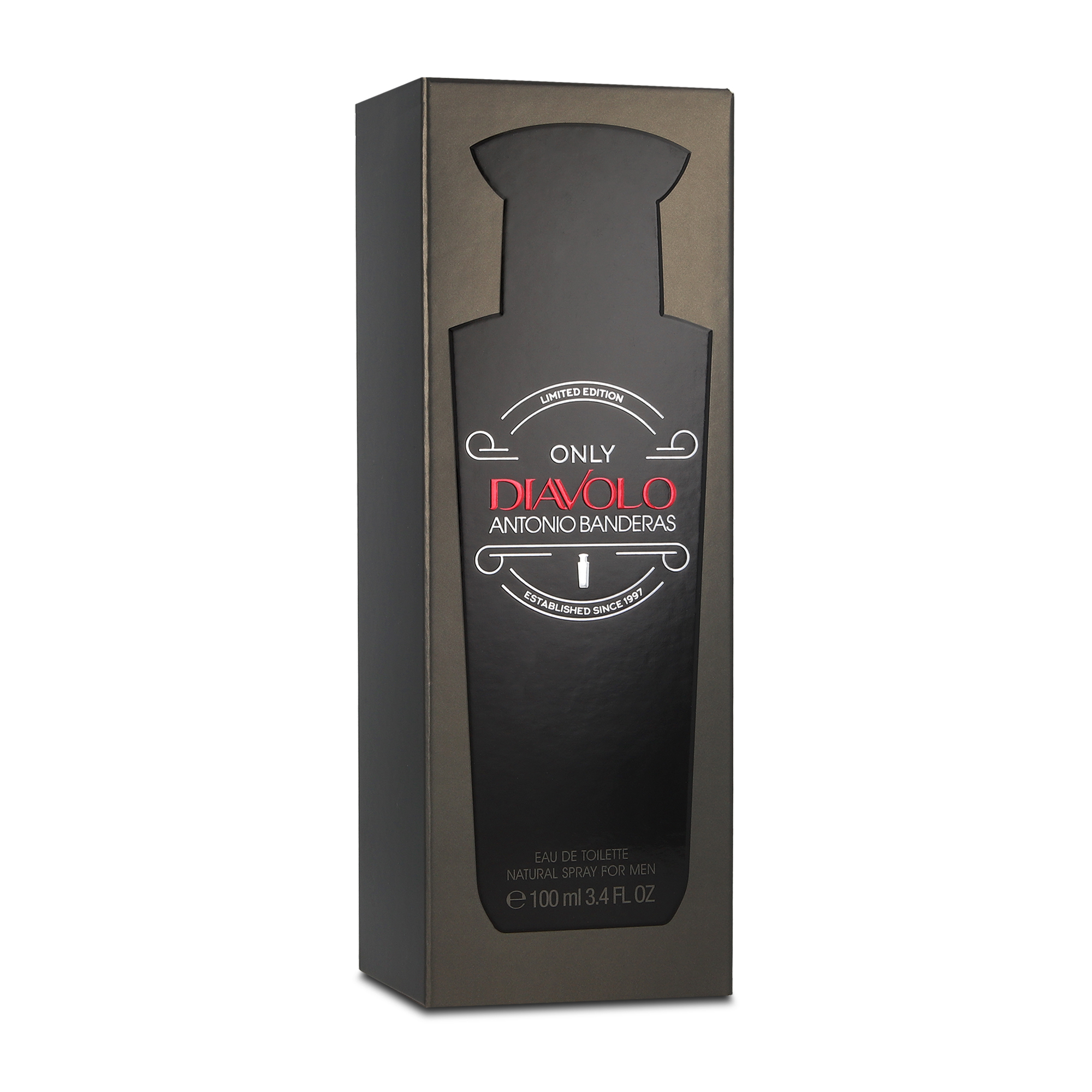 Foto 4 pulgar | Diavolo Only de Antonio Banderas de 100 ml Edt Spray