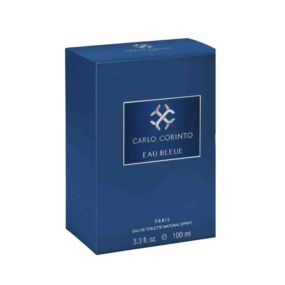 Foto 3 pulgar | Perfume Carlo Corinto Eau Bleue de 100 ml Edt Spray para Hombre