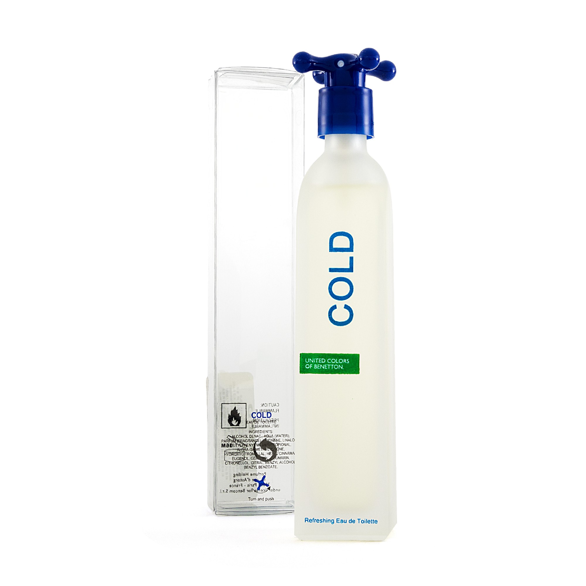 Foto 2 pulgar | Perfume Benetton Cold Eau de Toilette 100 ml para Hombre