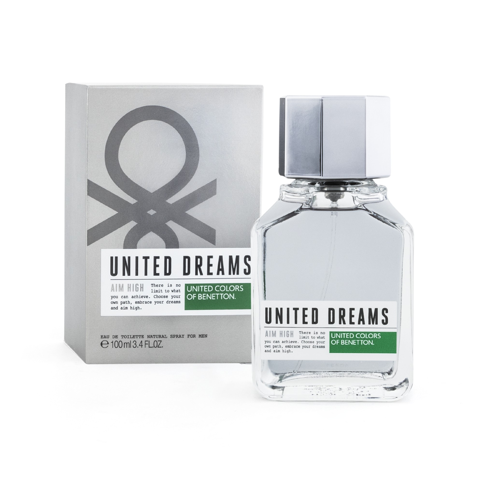 Foto 2 pulgar | Perfume para Hombre Benetton United Dreams Aim High Edt Spray 100 ml