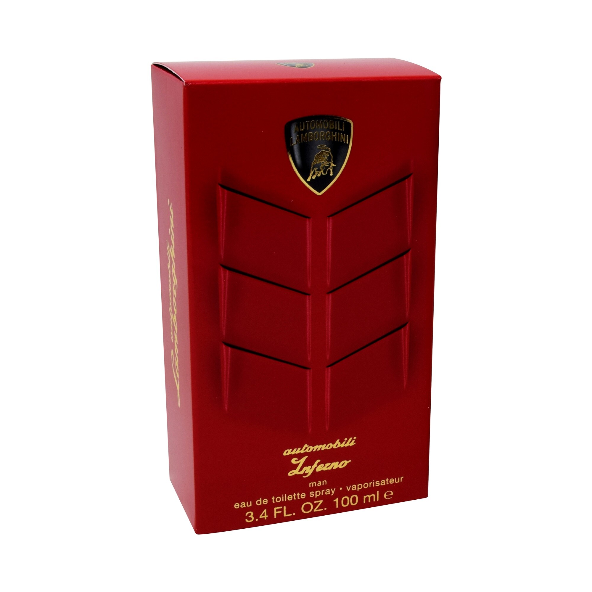 Perfume Lamborghini Automobili Inferno Man Para Caballero Edt Spray De 100  Ml 