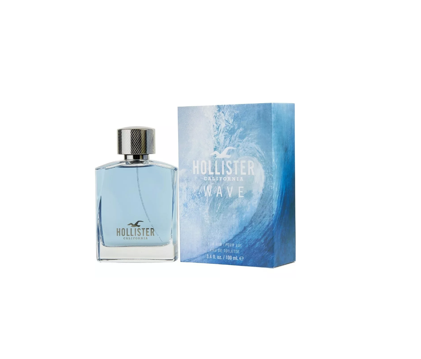 Perfume Wave Hollister Hombre 100 ml Eau de Toilette