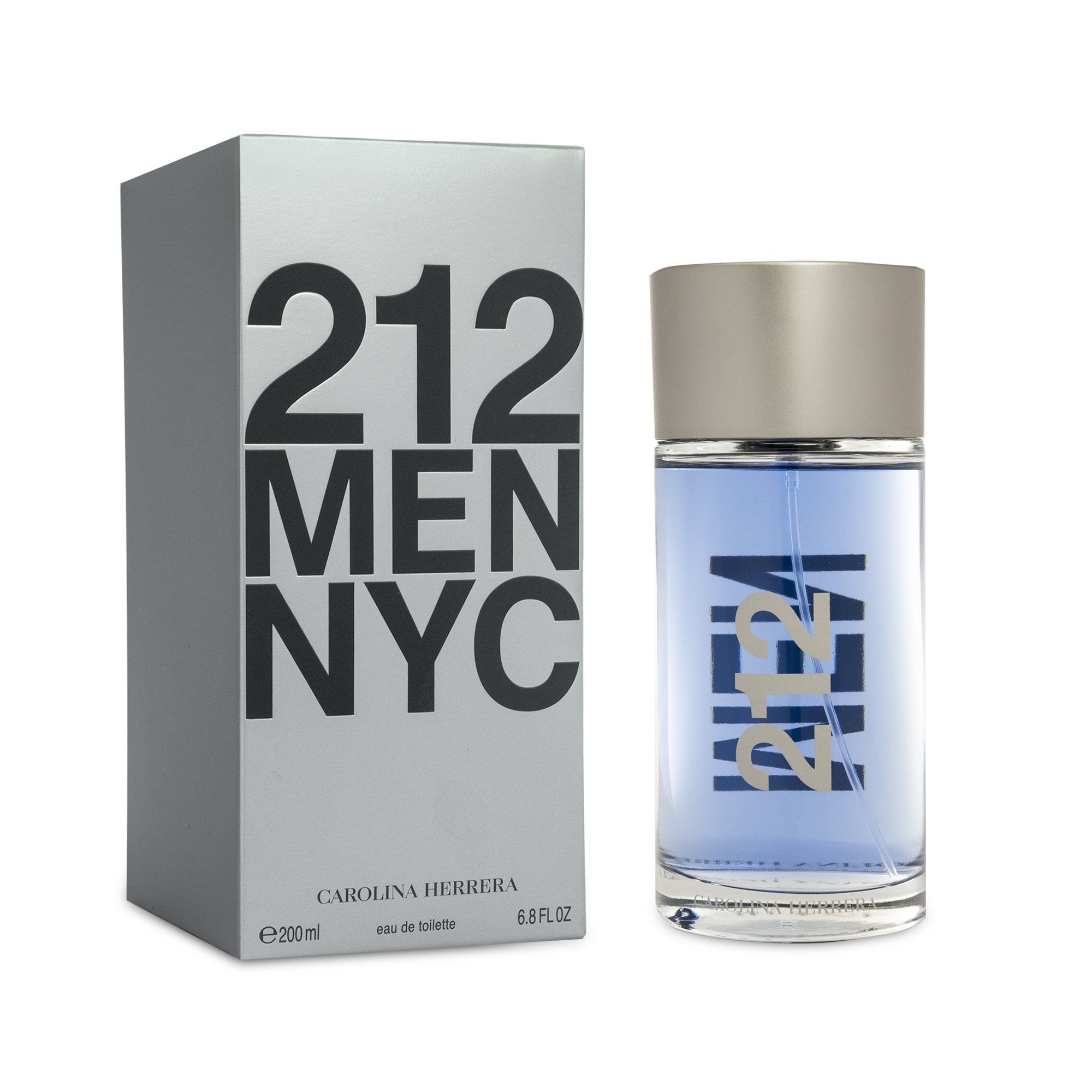 Perfume 212 Men 200 ml Edt Spray para Caballero